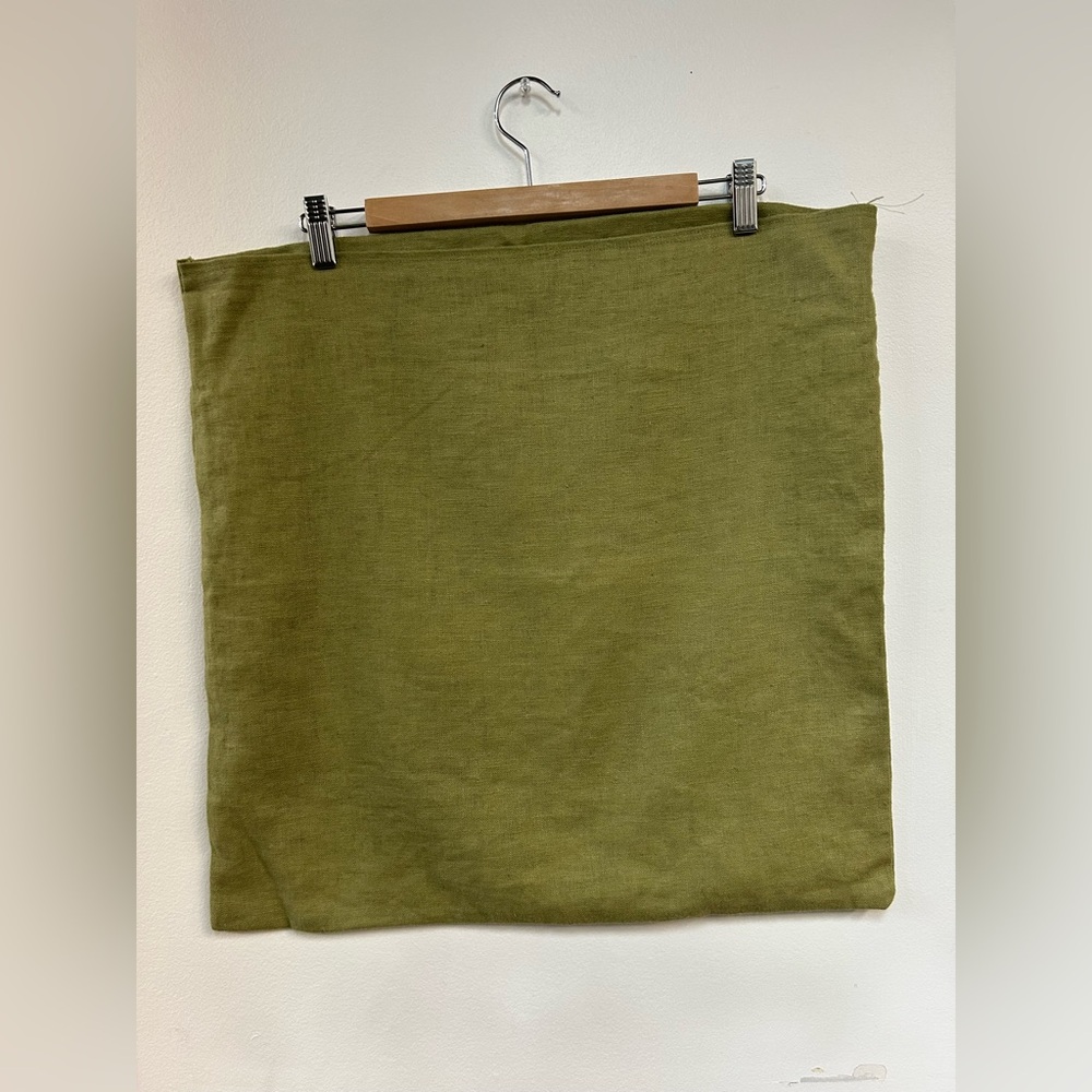 Linen cushion cover
